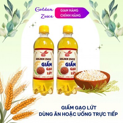 Giấm gạo lứt Golden Zuice