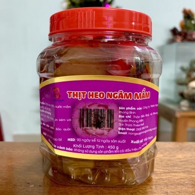 Thịt heo ngâm mắm nhĩ 450g