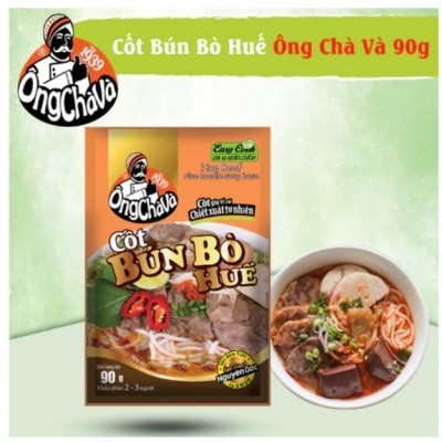 Cốt Bún Bò Huế 90g Ông Chà Và ( 15 gói/lốc, 4 lốc/thùng )