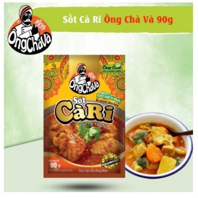 Sốt Càri 90g Ông Chà Và (15 túi/ lốc, 4 lốc/thùng, 60 túi/thùng)