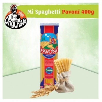 Mỳ Spaghetti Pavoni 400g (20 gói/thùng)