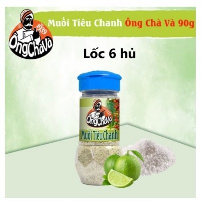 Muối tiêu chanh 90g Ông Chà Và (Lốc 6 hủ)