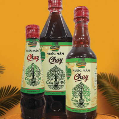 Nước mắm chay Linh Chi cây bồ đề 300ml - Cao cấp - K