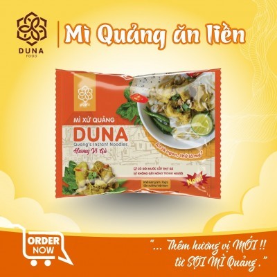 Mì Xứ Quảng Duna hương vị gà - 70g (30 gói/thùng)