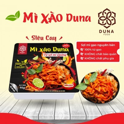 Mì xào siêu cay Duna - 90g (24 hộp/thùng)