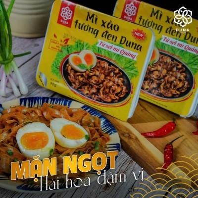 Mì xào tương đen Duna - 90g (24 hộp/thùng)