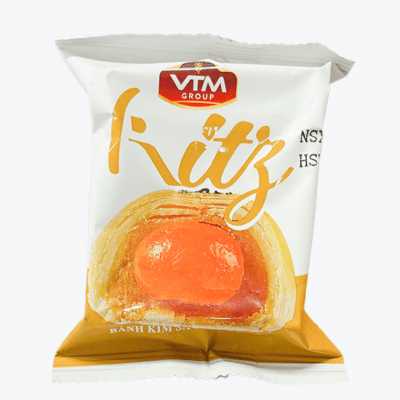 Bánh Kim Sa Kity trứng muối - Hộp 400gr/8 cái SH