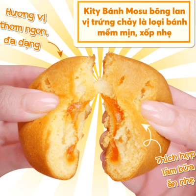 Bánh Kity Mosu vị trứng chảy 30gr SH