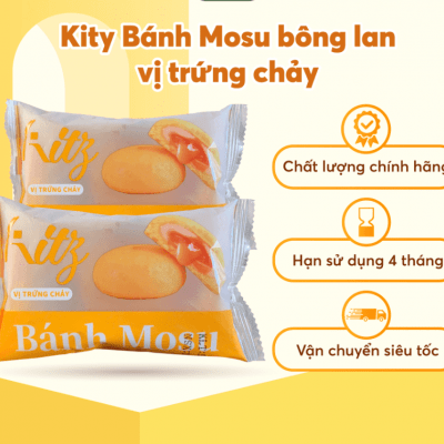 Bánh Kity Mosu vị trứng chảy 30gr SH