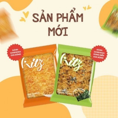 Bánh Sandwich Kity Rong biển chà bông 55gr SH