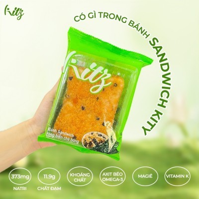 Bánh Sandwich Kity Rong biển chà bông 55gr SH