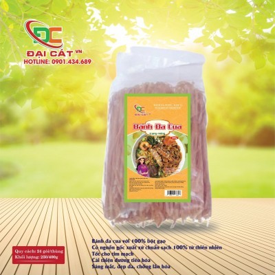 Bánh đa cua tráng mỏng - 100% gạo nguyên chất - ĐẠI CÁT - Bịch 250g