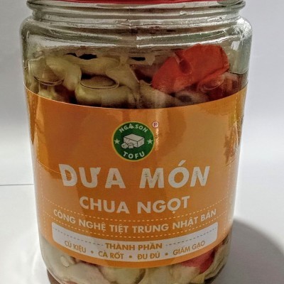 DƯA MÓN CHUA NGỌT CAO CẤP NGA SƠN TOFU - 500g