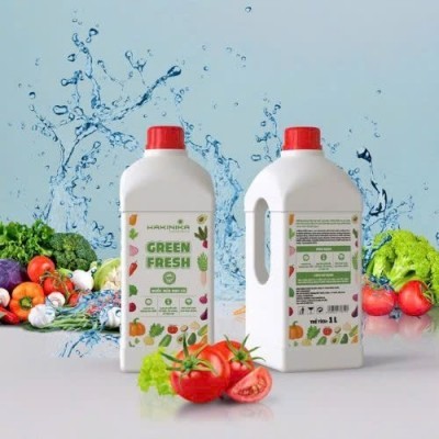 NƯỚC RỬA RAU CỦ QUẢ GREENFRESH HAKINIKA - 1 LÍT - thùng 24 chai