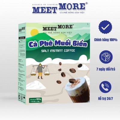 CÀ PHÊ MUỐI HÒA TAN 4in1 - Meet More