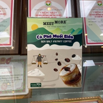 CÀ PHÊ MUỐI HÒA TAN 4in1 - Meet More