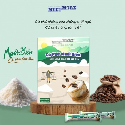CÀ PHÊ MUỐI HÒA TAN 4in1 - Meet More