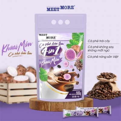 CÀ PHÊ HÒA TAN VỊ KHÔI MÔN- Meet More 