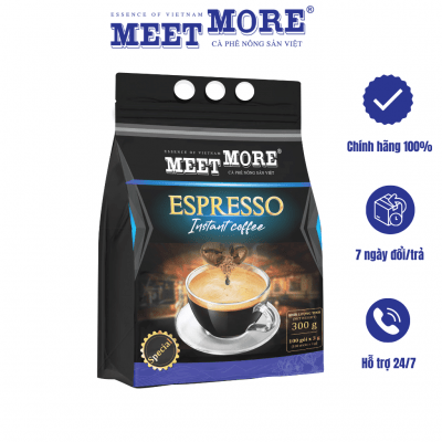 CÀ PHÊ HÒA TAN Espresso - Meet More 