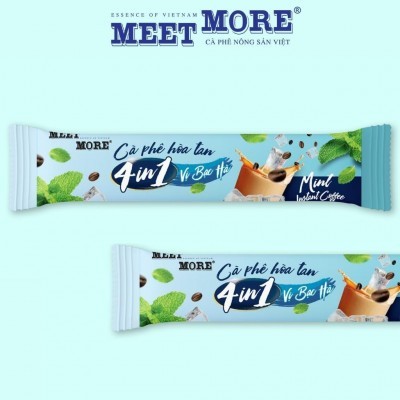 CÀ PHÊ HÒA TAN VỊ BẠC HÀ 4IN1