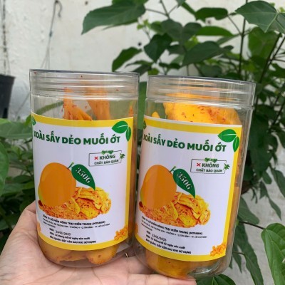  XOÀI SẤY DẺO MUỐI ỚT MT FARM@ - 250g