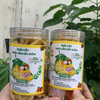 TRAÍ CÂY SẤY THẬP CẨM SẤY GIÒN- 200g