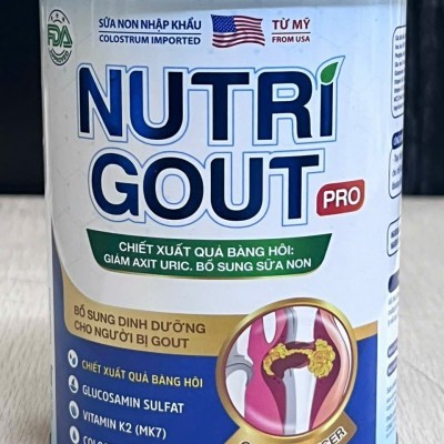 Sữa dinh dưỡng Nutri Gout Pro - Lon 400g (Thùng 24 lon)