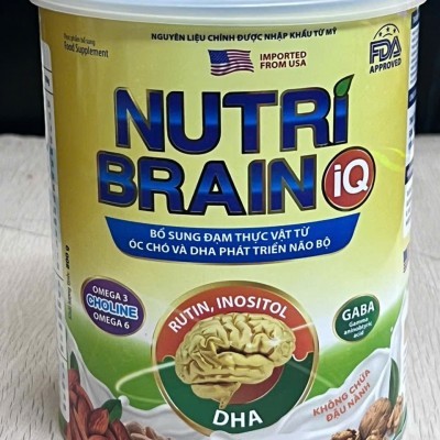 Sữa dinh dưỡng Nutri Brain IQ - Lon 800g (Thùng 12 lon)