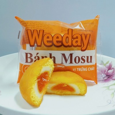 Bánh Mosu Weeday 25gr vị trứng chảy