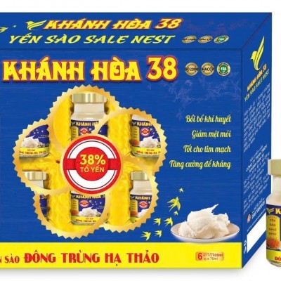 Yến Khay Nha Trang Khánh Hòa 38 Sale Nest Đông Trùng Hạ Thảo - Lốc 6 hũ 