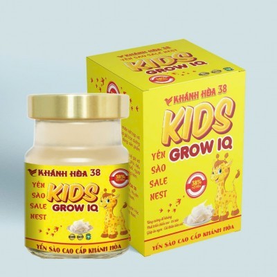 Yến Hũ Nha Trang Khánh Hòa 38 Chery Nest Kids Grow IQ - 70 ml 