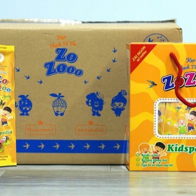 Kẹo Thạch Tổ Yến ZOZOOO Kids Pedia - 660g