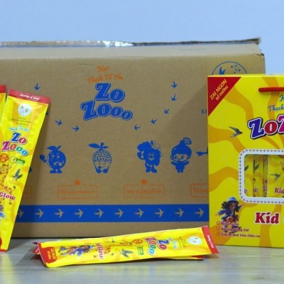 Kẹo Thạch Tổ Yến ZOZOOO Kids Glow - 660g