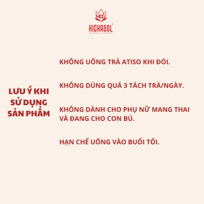 Trà Atiso đỏ thảo mộc Hichagol giúp thanh lọc cơ thể, giải độc gan, hỗ trợ giảm cân,...[Hộp 60gr]