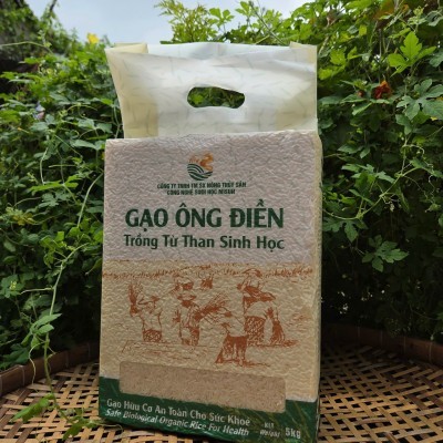 Gạo Ông Điền - Gạo Dinh Dưỡng Không Đường - Túi 5kg