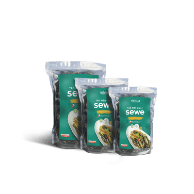 Tảo biển Chile (dạng ống)| Túi zip 200g Glifefood 
