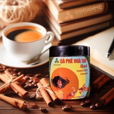 Cà phê hoà tan Quế - 180g