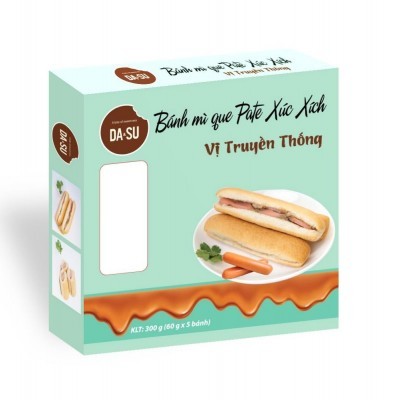 Bánh mì que Pate Xúc Xích - Vị Truyền Thống (300g)