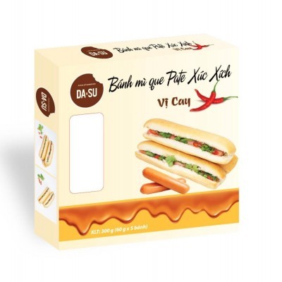 Bánh mì que Pate Xúc Xích - Vị Cay (300g)