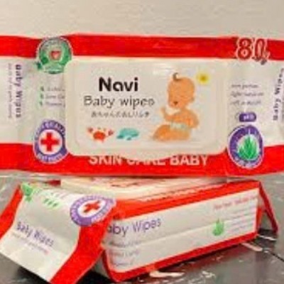 Khăn BAby NAVI Đỏ Eco ( 100% nguyên liệu nhập khẩu )