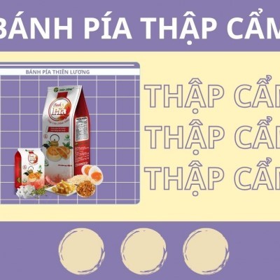 BÁNH PÍA THẬP CẨM - THIÊN LƯƠNG