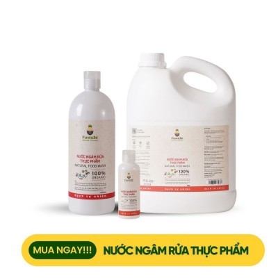 Nước ngâm rửa thực phẩm Fuwa3e 3800ml