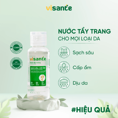 Nước tẩy trang sạch sâu cấp ấm 50 ML - VISANTE