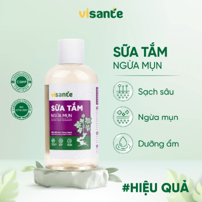 Sữa tắm ngừa mụn 400 ML - VISANTE