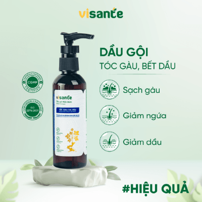 Dầu gội thảo dược phù hợp tóc yếu, gãy rụng 100 ML - VISANTE