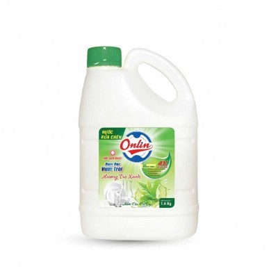 NƯỚC RỬA CHÉN ONLIN 4X Hương Trà Xanh 1600ml