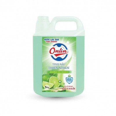 NƯỚC LAU SÀN NHÀ ONLIN Hương Sả Chanh 5000ml