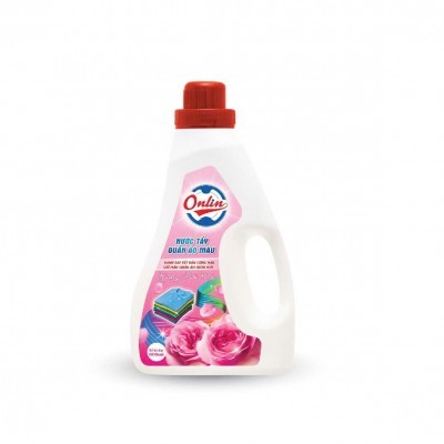 NƯỚC TẨY QUẦN ÁO MÀU ONLIN Hương Tươi Mát 800ml