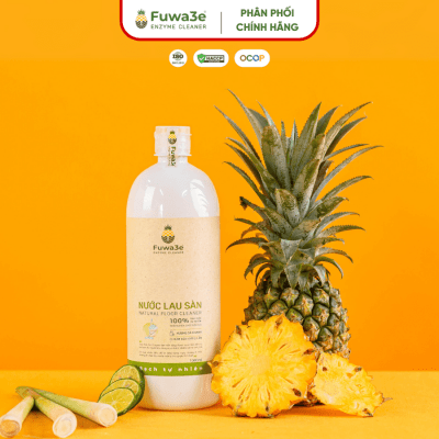 Nước lau sàn Fuwa3e (Hương sả chanh) 1000ml