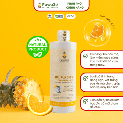 Gel rửa chén cho máy Fuwa3e 500ml
